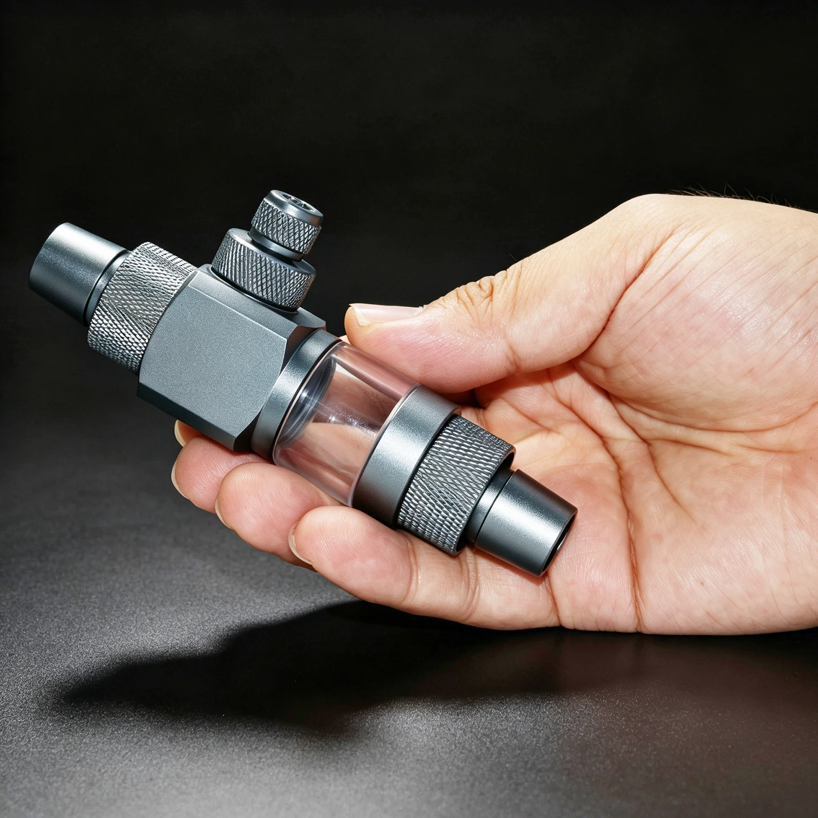 AQUAPRO External CO2 Atomizer Diffuser High Solubility CO2 Reactor for Aquarium Fish Tank and Planting Tank