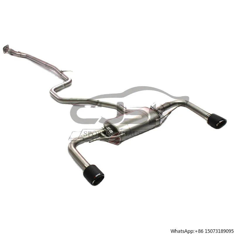 Sistema de Escape Catback para A180/A200 1.3T 2013-2021, Control de Válvula de Escape, Tubo de Escape de Acero Inoxidable SUS304 de Alta Calidad