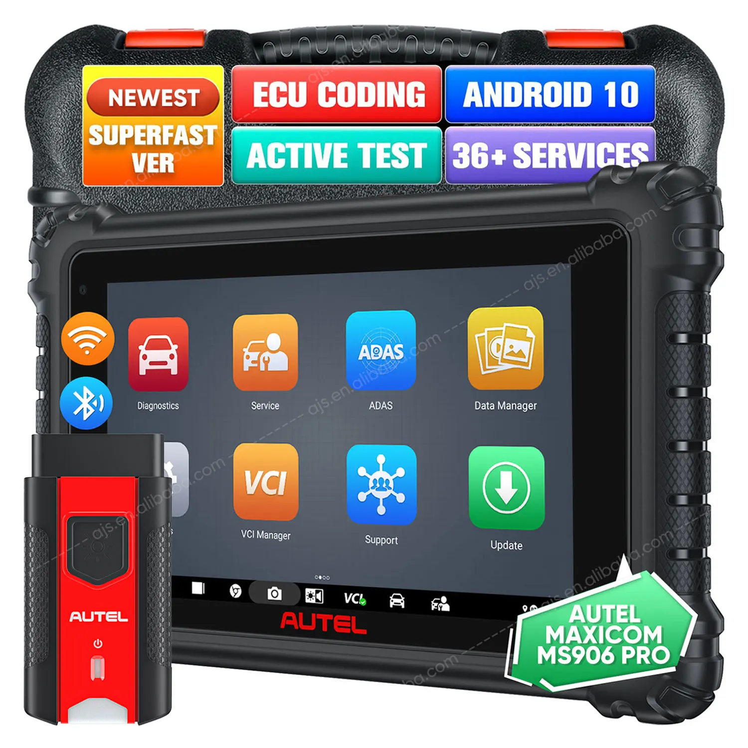 Upgraded version  MK906 PRO  2 Scanners ECU Coding Diagnostic Tools for All Cars Vehicle Tools ECU Tools Altar MK906PRO Sc