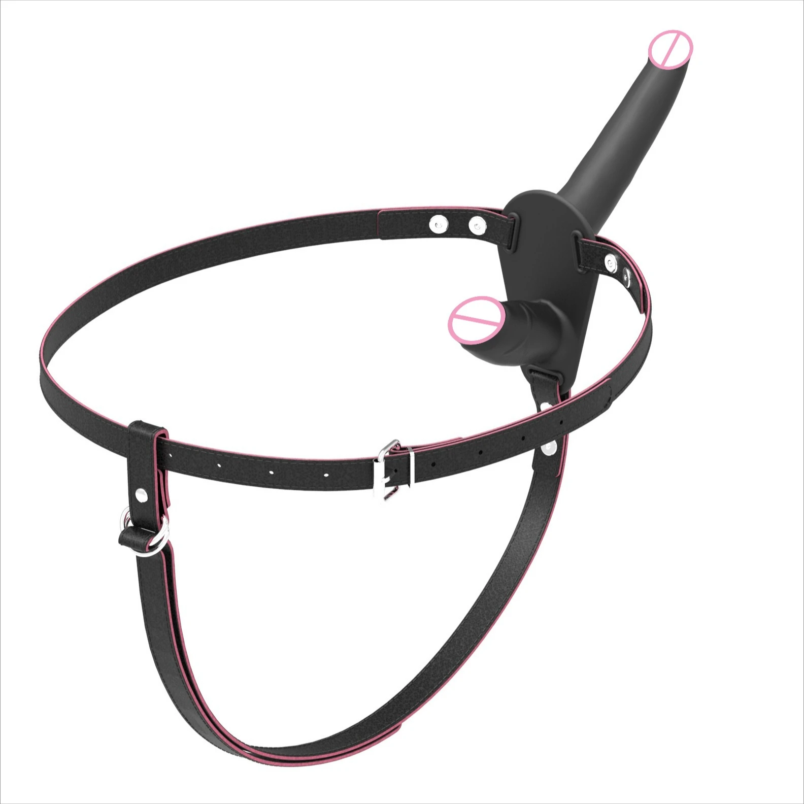 Pantalones con Dildo de Doble Penetración y Correa para el Punto G, para Lesbianas, Masajeador de Ano y Vagina, Juguetes Sexuales para Parejas, Productos para Adultos