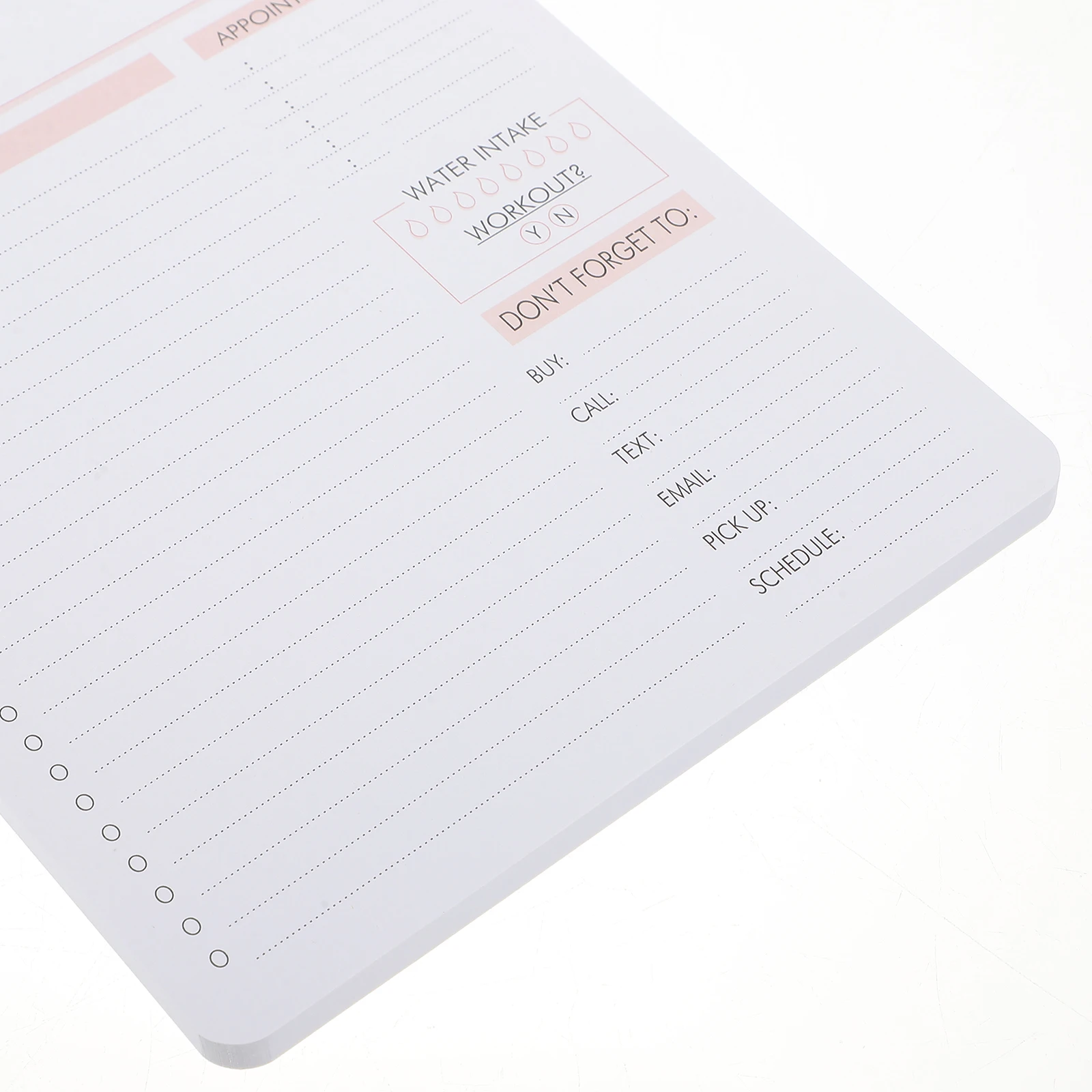 

Multi-Function Convenient to Do List Notebook Tearable Planner Notepad Portable Household Memo Pad Daily Planner