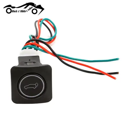 Car Tailgate Switch Innovative And Practical Tank Door Switch Intelligent Electric Trunk Release Reset Button Universal Circular