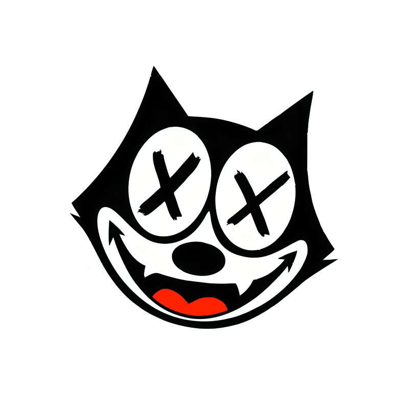 Evil Felix The Cat - Waterproof Vinyl Decal Sticker For Cars, Laptops, Windows & Bumpers