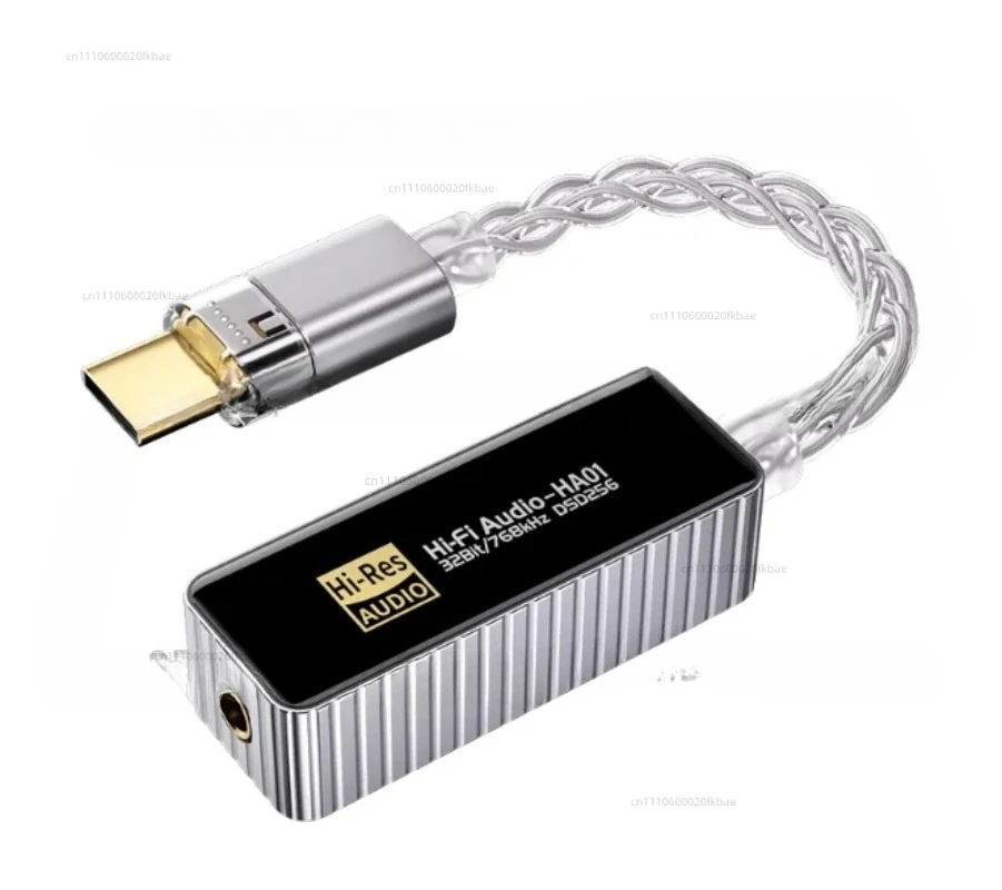 HA01 Dual Chip CS43198+CT7601 Portable USB HIFI &AMP Headphone Amplifier Lossless Portable Dongle DSD256 PMC 32Bit/762Hz