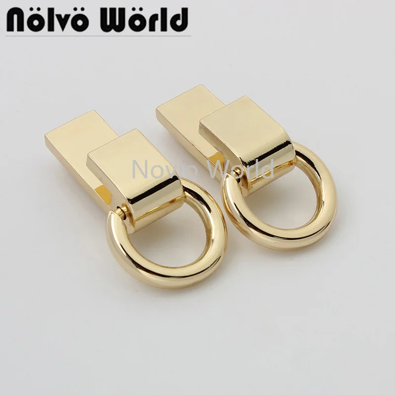 5-25pairs 55*28mm light gold 15mm inner new arrive products metal connector buckle for chain bag bag strap accessories