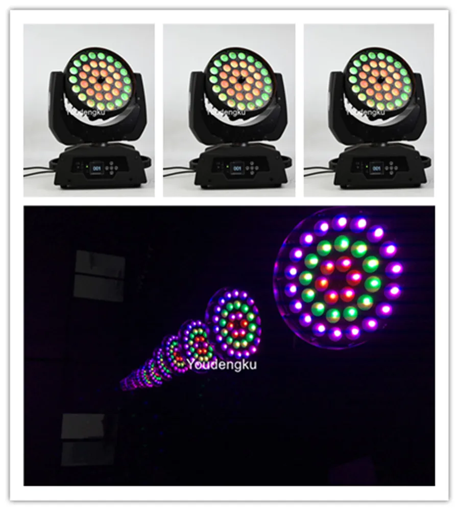 6units Stage led light bar dmx new moving head wash zoom beam 36*15w 5in1 rgbwa moving head led zoom light