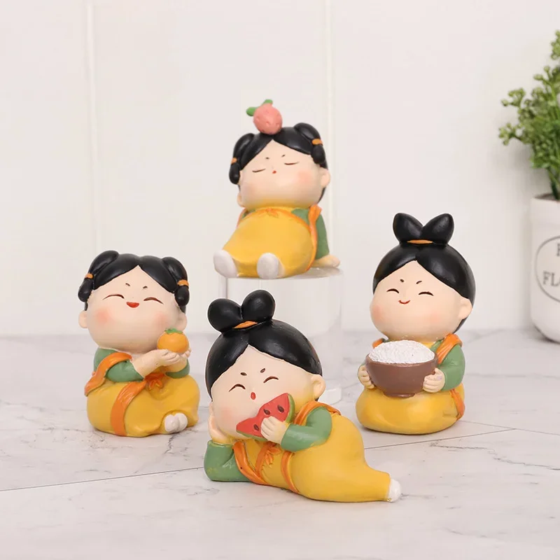 

If the antique Tang lady office desktop ornament Chinese home decoration creative figure Guochao merchandise gift