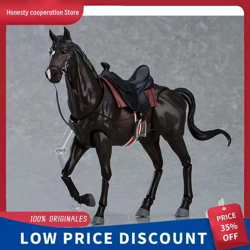 

Fima 490 Brown and White Horse Action Figures Collectible Models High Quality Interactive Toys for Scene Creation Gifts