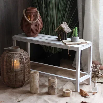American floor-to-ceiling multi-layer ladder flower stand flower pot stand shelf indoor and outdoor balcony garden decoration