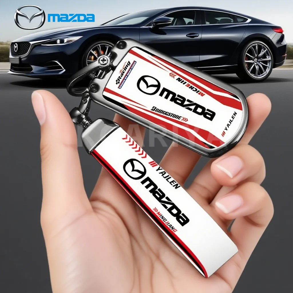 Für Mazda 2 3 5 6 BL BM GJ Atenza Axela Demio CX-3 CX3 CX-5 CX5 CX7 CX-7 CX-9 CX8 Sportlicher ABS-Autoschlüsselkasten-Schutzhülle