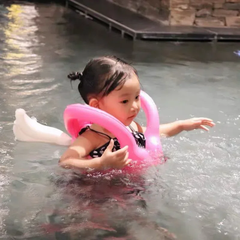 Ins Hot Cute Crab Wing Baby Swimming Jacket Toddler Float Swimming Ring Pool Infant Kid Life Jacket Buoyancy Vest Floating Row view 3