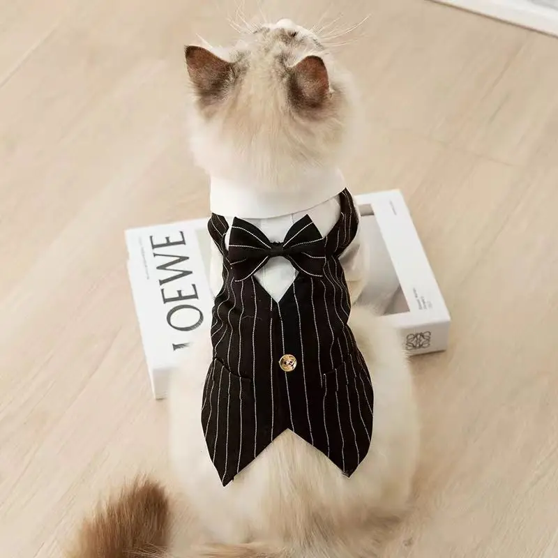 Dog Tuxedo Dog Suit Puppy Pet Tuxedo Wedding Party Costume Dog Prince Bow Tie Shirt Formal Dog Weeding Attire Dogs Cats Clothes