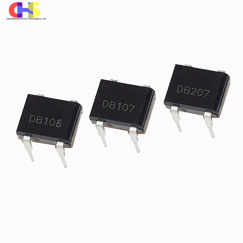 20pcs MF6M MB10M DIP-4 DB104 DB105 DB106 DB107 DB157 DB107S DB207 DB307 DIP Rectifier Bridge Stack