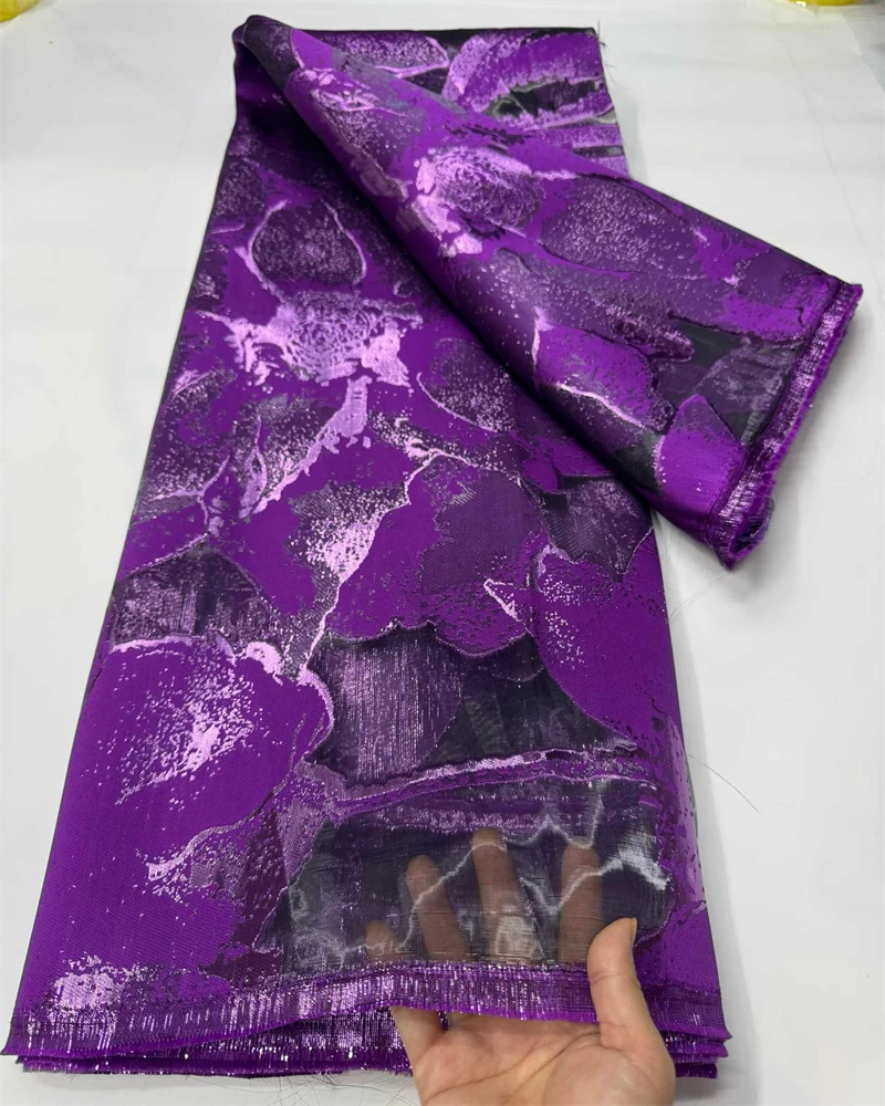 

Brocade Lace Fabric African Damask Fabric High Quality Jacquard Lace Fabric Sewing Elegant for Women Party Dresses