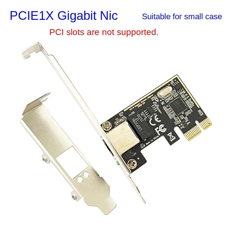 PCIE Gigabit Network Card 10/100/1000/25000 Mbps RJ45 LAN PCIE Ethernet Card for Windows 10 for 8/8.1 for 98SE for ME for 2000