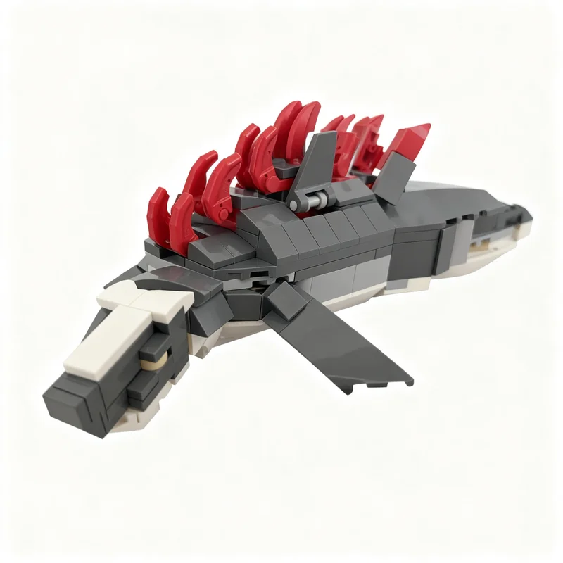 268pcs MOC Creator 3-in-1 31381 Rockskin Leviathan Thalassomonstrum petrodermis Model Christmas Gift For Him DIY