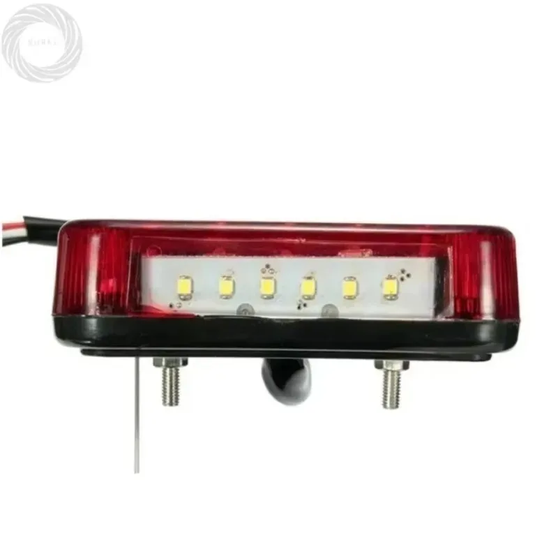 

12V Waterproof LED Warning Taillight for Trailer Truck Engineering Vehicle News