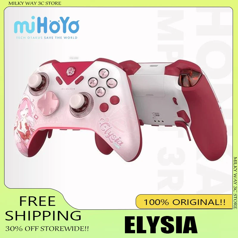 

Беспроводные Bluetooth-геймпады Mihoyo Elysia Honkai Impact 3rd Co-branded Vader5 Pro Elite для Switch/ПК/телефонов