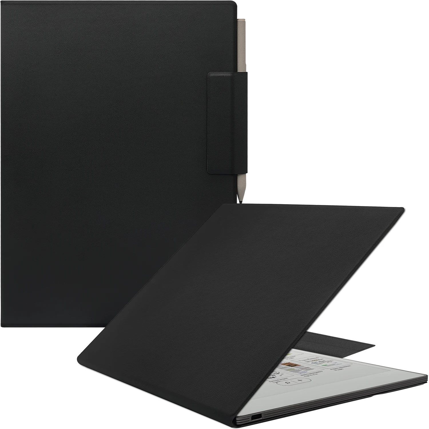 Remarkable Paper Pro 用ケース、ペンバックル付きプレミアム PU