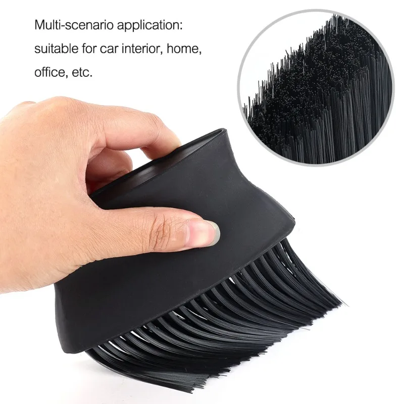 2-1pcs Car Air Outlet Cleaning Brush Detail Crevice Dust Removal Home Office Dust Sweeping Brushes Tool Car Interior Accessories