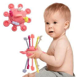 New Montessori Sensory Development Educational Baby Toys Pull String Finger Grasp Training Kids Teether Toy Baby Stuff