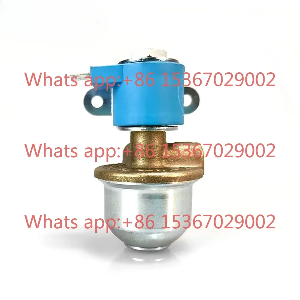 CNG accessories LPG liquefied gas shut-off valve evaporator solenoid valve, oil to gas high pressure shut-off valve reducer