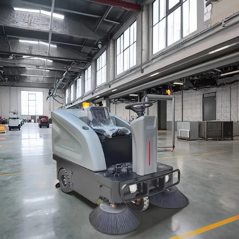Industrial Floor Sweeper Ride on Road Sweeper