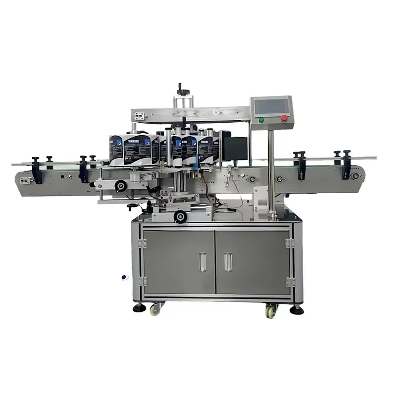 Automatic Roller Desktop Desktop Labeling Machine Liquid Soap Labeling Machine with Encoder Automatic Sticker