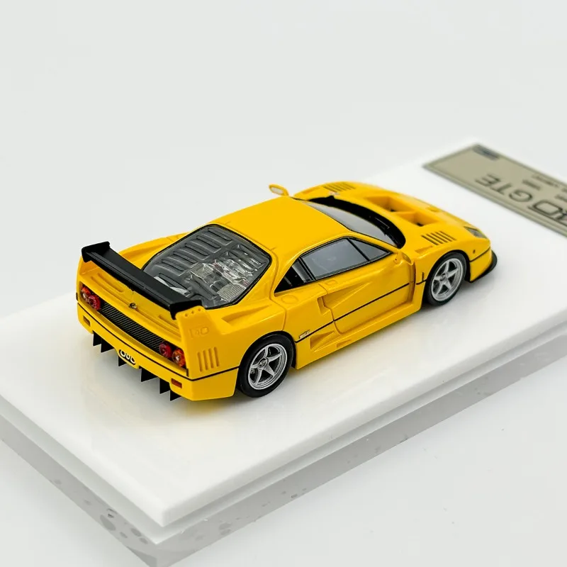 DMH 1/64 Ferrari F40 GTE Limited Edition harslegering speelgoed motorvoertuig gegoten metalen model geschenken