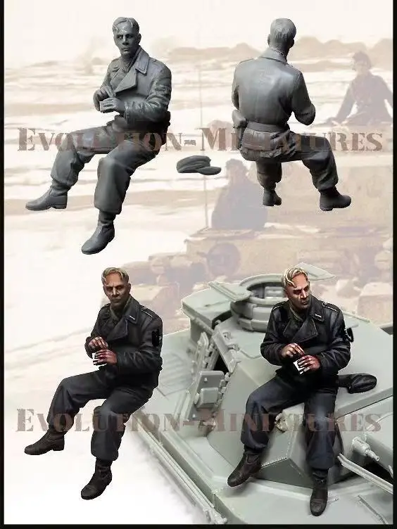 

Фигурка модели из смолы 1/35, комплект в разобранном и неокрашенном виде GK