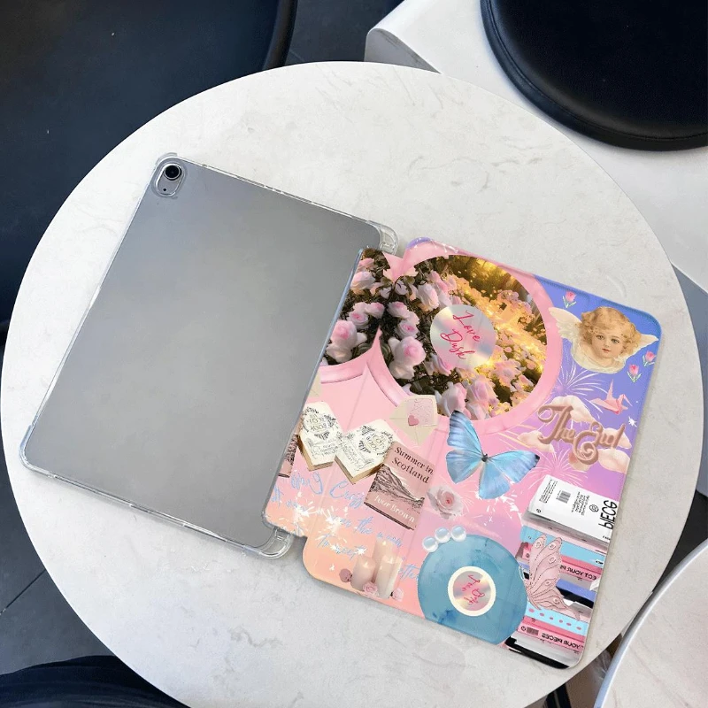 

Запись Angel Girl Rose Tri-fold Funda для Ipad 2017 2018 9,7 дюйма Pro 11 2-й 3-й 4-й IPad Air 5 Air 4 10,9 IPad 10-го поколения