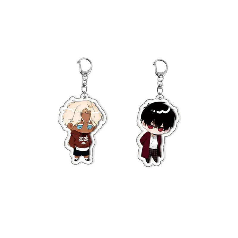 Anime Brothers Without A Tomorrow‌ Peripheral Flat Acrylic Keychain Pendant Jewelry Accessory Hanging Decoration Collection Gift