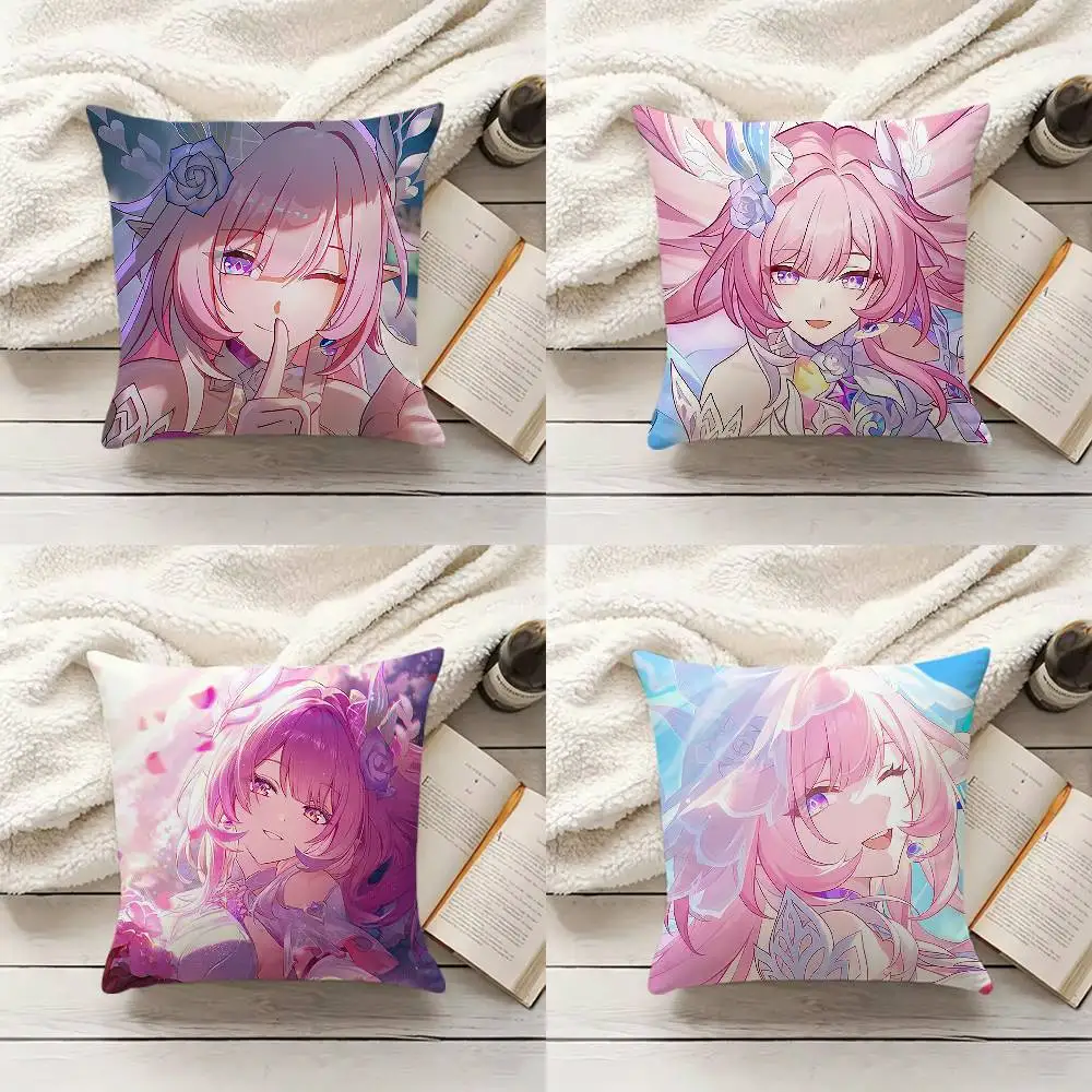 

C-Cyrene H-Honkai Star Rail Various Sizes Square Pillow Case For Car Home Bedchamber Decor