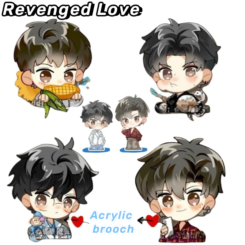 

Revenged Love Chi Cheng WuSuo wei Cartoon Cute Q Edition Acrylic Brooch Badge School Bag Decoration Accessories Girlfriend Gift