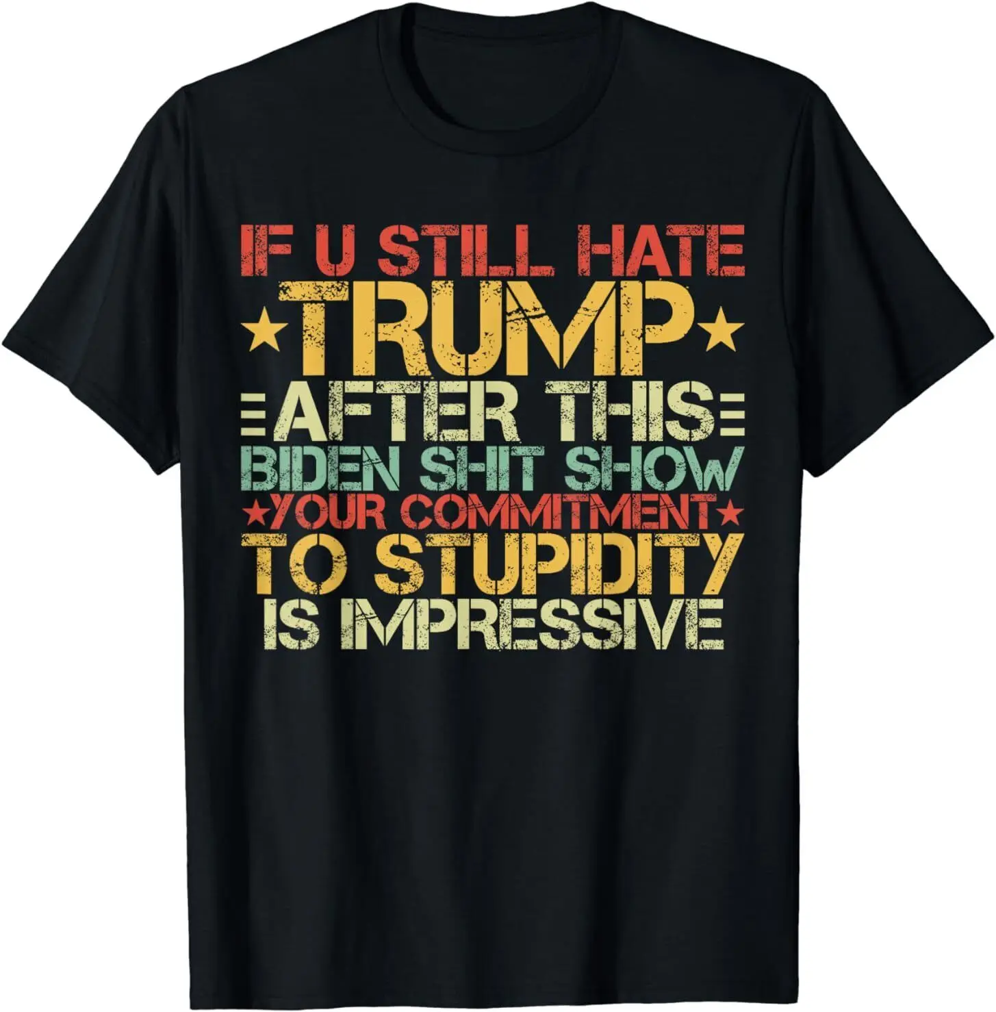 

U Still Hate Trump after This Biden Sh*t Show T-Shirt