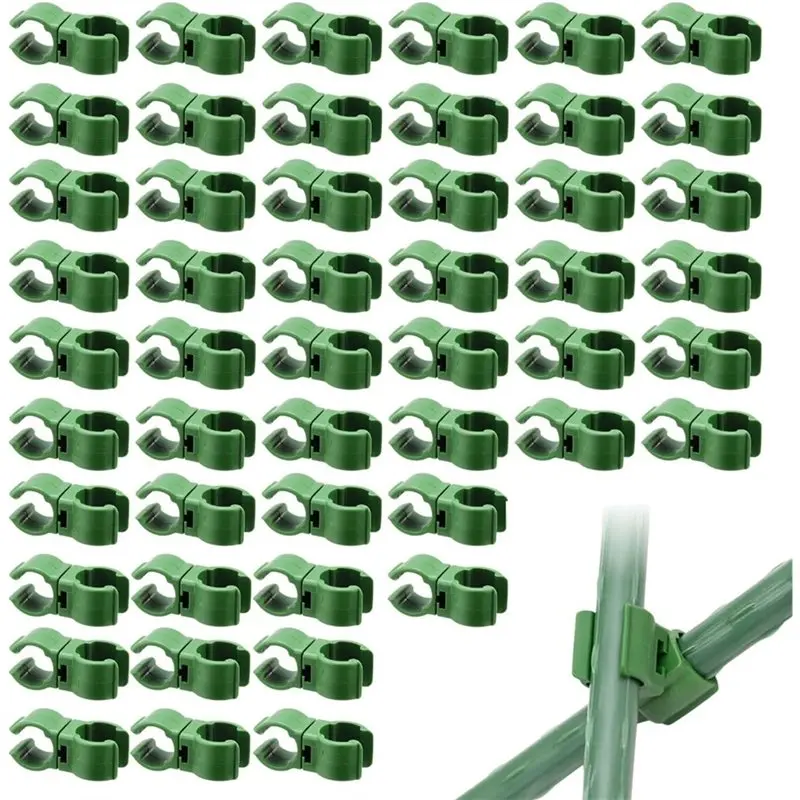 

AT43-Clips For Plant Stakes 11 Mm Plant Stake Connectors For Garden And Potted Plants