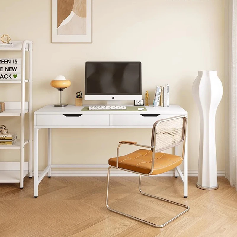 

Study Meeting Office Desk White Workstation Executive Standing Office Desk Bedroom Corner Scrivanie Per Ufficio Salon Furniture