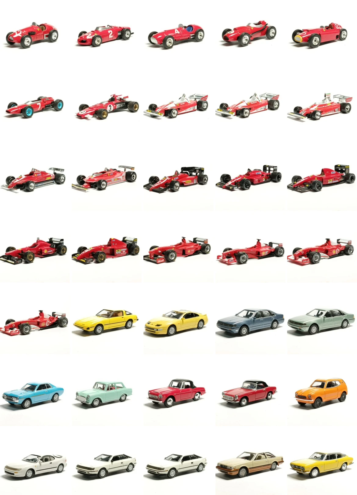 レア-hw20-jingang-keleme-64-絶版合金車モデル-フェラーリ-f-レトロ和風ダイキャスト車両-コレクタブルおもちゃ