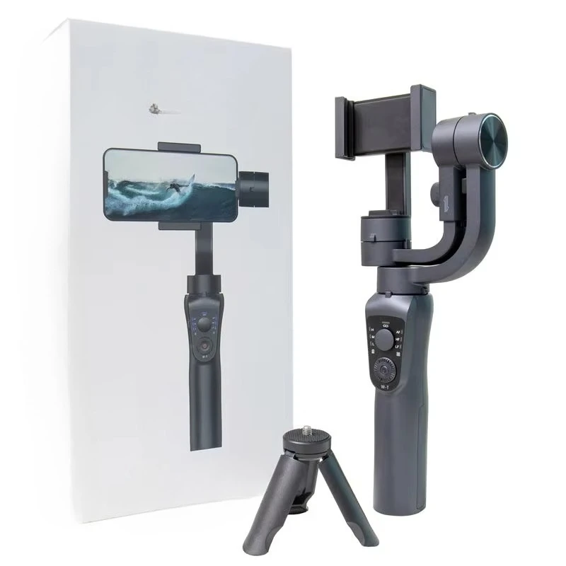 

S5B Face Tracking 3-Axis Universal Joint Stabilizer 360 Rotary Selfie Stick Tripod Handheld Stabilizer for Vlog Live Video