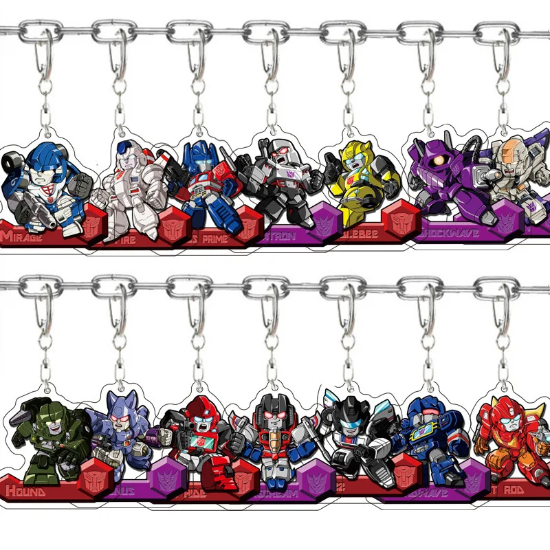 

Transformers Cybertron Legacy Robots in Disguise Bumblebeee Keychain Students Fan Gift Bag Charms Key Chain Pendant Ornaments