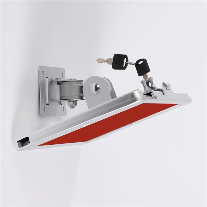 

Anti-Theft Aluminum Wall Mount For 10.2Inch Ipad Secure Tablet Display Stand