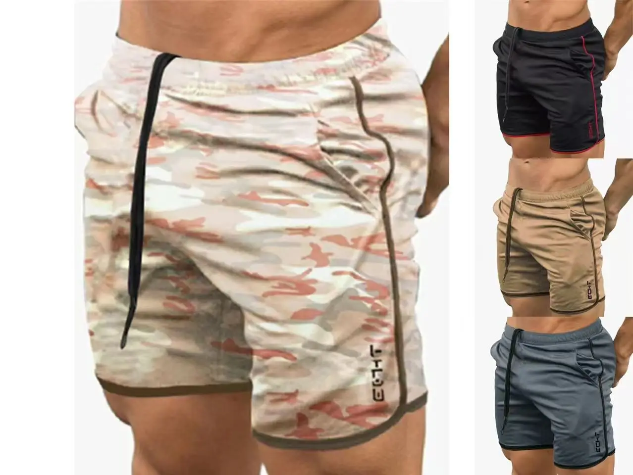 

Men Fitness Shorts Summer Gyms Workout Male Breathable Mesh shorts Quick Dry Sportswear Jogger Beach Short Pants Men sweatpants