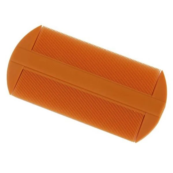

12Pcs Double Sided Fine Toothed Comb 106x56cm Brown Plastic for Dandruff Detection Wet and Dry Hair Fine-Toothed Comb