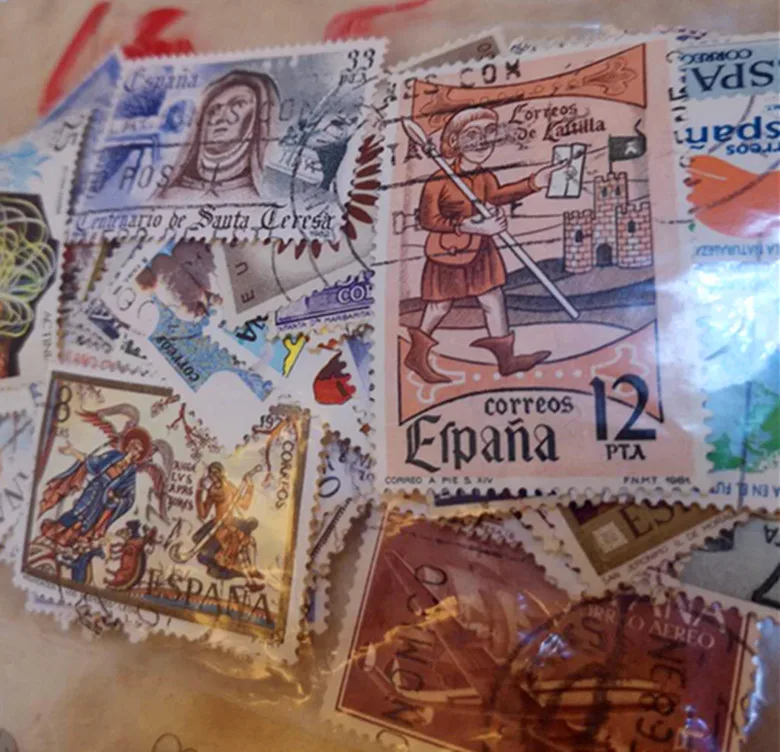 

100 Different Spain Post Stamps For Collection Real Used Stamp Europe Postage Stamps Scrapbook Material Scrapbooking Accessories