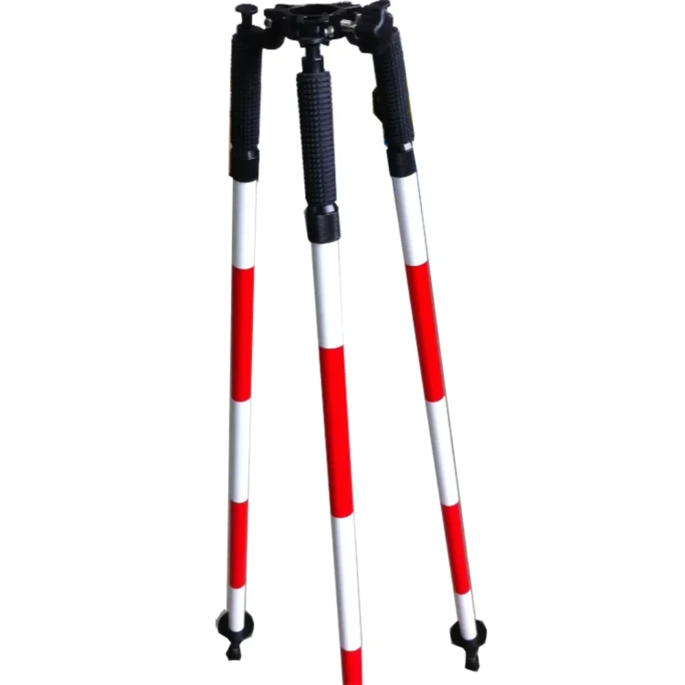 

New Optional Surveying Instrument Prism Pole Tripod 1 Set Aluminum Survey Tools Surverying