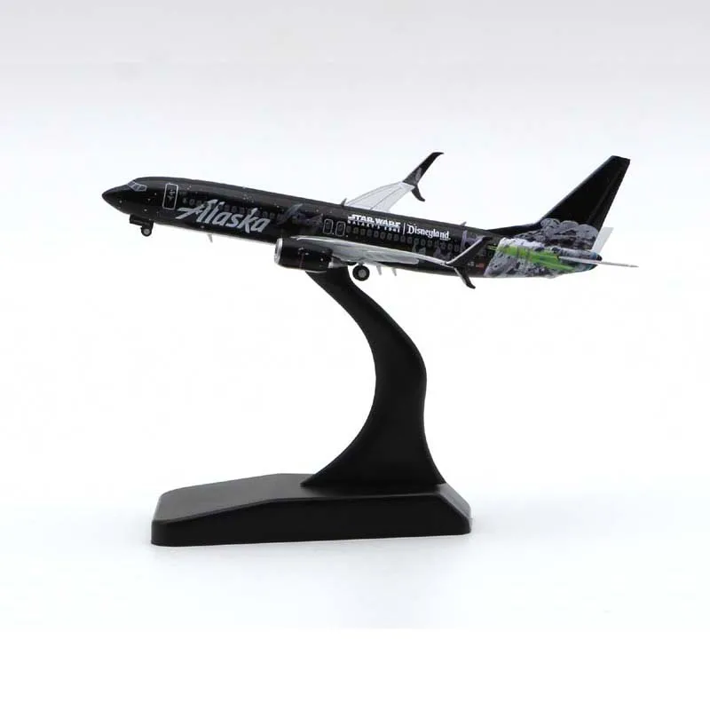 

Alaska Airlines B737-800 Civil Aviation Airliner Alloy & Plastic Model 1:400 Scale Diecast Toy Gift Collection Display