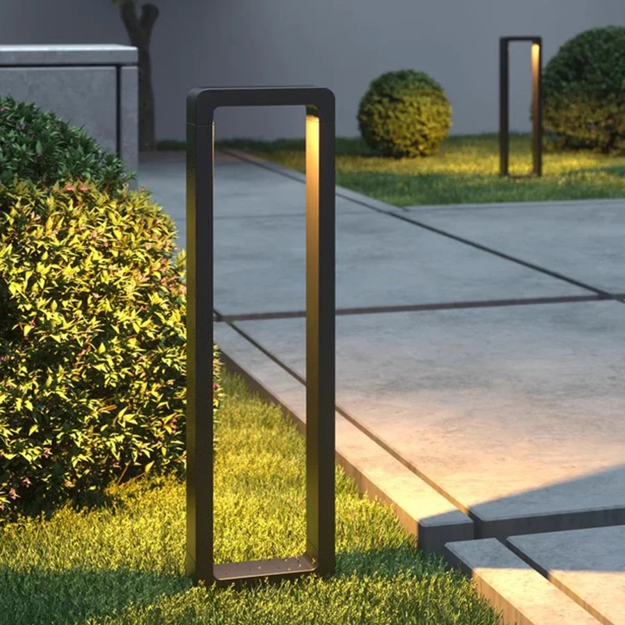 

30CM/60CM/80CM Outdoor Led Villa Household Pillar Light Waterproof Garden Landscape Path Light Ground Inserted Grass Lawn Lamp