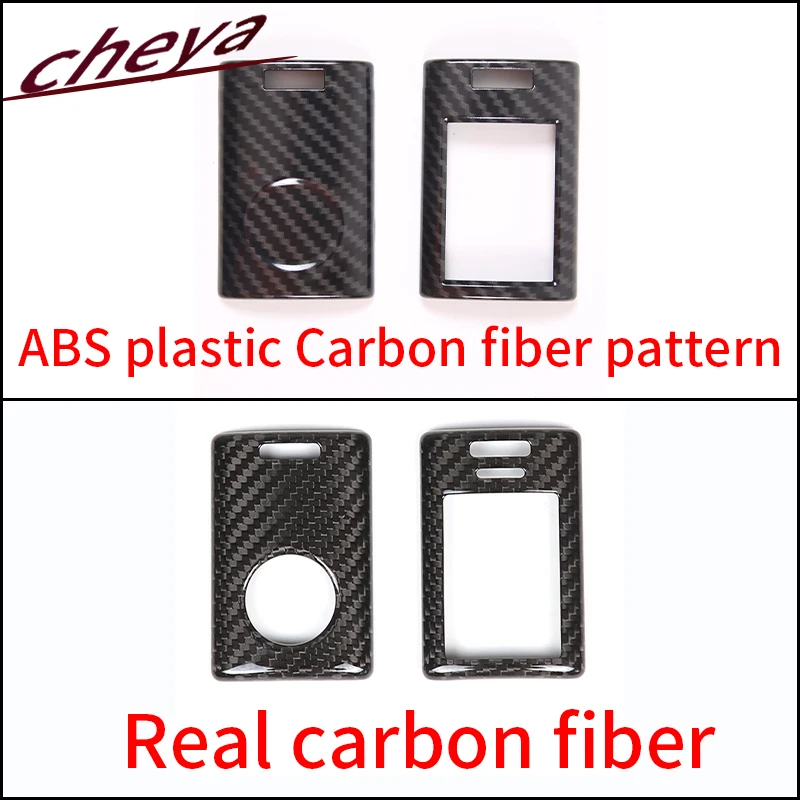 لشروليه كورفيت ZR1 Z06 C6 C7 2005-2019 ألياف الكربون سيارة مفتاح بعيد فوب غطاء لكاديلاك إسكاليد 2008-2019