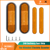 New Modifited Rear Fork Decorative Cover for Ninebot MAX G30 G30D Electric Scooter Rear Fender Guard Shield Cover Reflector Part