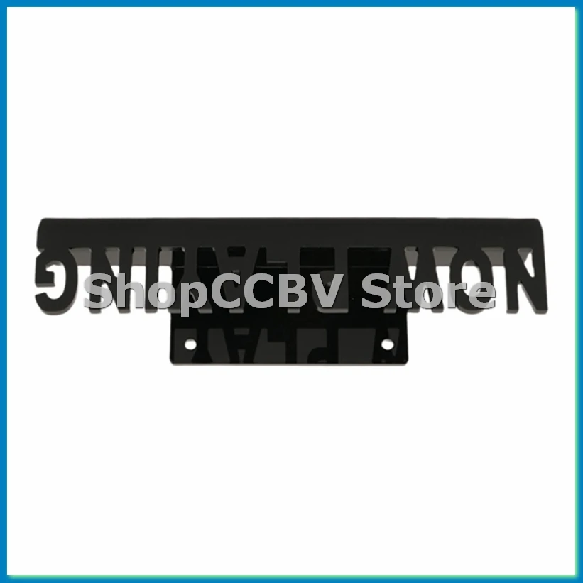 

Настенное крепление для компакт-дисков, витрина, теперь играющая в акриловую виниловую полку для пластинок для украшения дома, черный-A25R